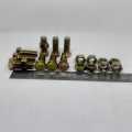 BAUT  M10 X 30 KUNCI 14 PANJANG 3 CM 3CM BAUD KUNING M10X30 BAUT 14 BMK M10X30 HEXA BOLT 10 X 30 30MM 30 MM KUNCI RING 14 PITCH DRAT 1.25. 