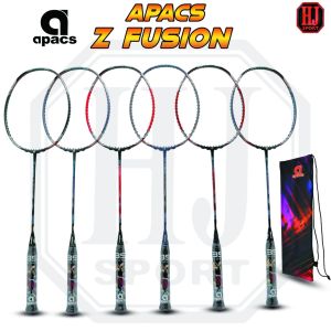Raket Original Badminton Apacs Z Fusion 5U G2 Bonus Komplit