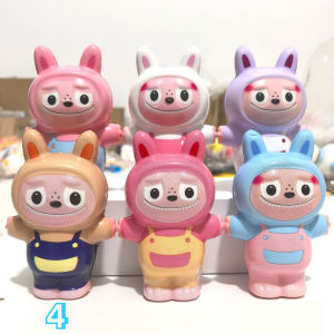 【Dengan LED】LABUBU Squishy Karakter Lucu Kuromi Melody Kitty Sanrio / Mainan Squishy Lucu Pencet Super Slow / Viral Mainan Squishy Pencet Slowmo Labubu Lucu Mainan Pencet Penghilang Stress