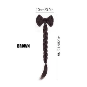 Hair Clip Ponitail Kuncir Ekor Kuda Ponitail Kepang Kuda Kuda Hair Extension Wig Rambut Palsu Wanita Fashion Korea