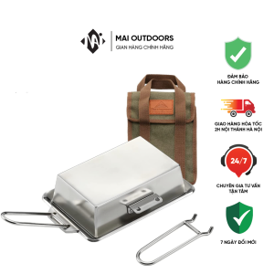 Combo nồi chảo Inox Campingmoon DO-2117