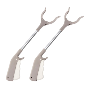Set Of 2 Compactly 60cm Litter Pickers Claw Tool For Convenient Garbage Trash Grabber Suitable For Adults And Elderly