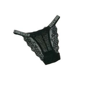 GOOTRADES Transaprent Lace Rhinestone Letter Panties Dot Crystal Belt Women Mesh  Breathable Mid Waist Traceless Briefs Girl