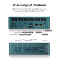 Beelink GTR7 Gaming Mini PC Ryzen 7 7840HS Up to 65W TDP Radeon 780M Dual USB4 Dual Lan Port 4 Display Win 11 Desktop Mini Computer. 