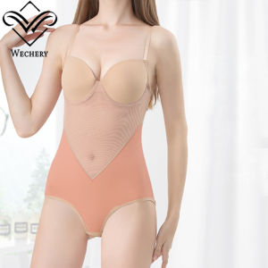 Womens One-piece Underwear Body Shapewear Womens Binders and Shapers Mesh Bodysuit Breathable Waist Trainer Butt Lifter Shaper Slimming Corset