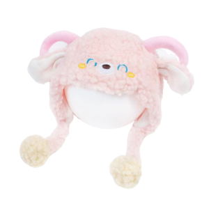 GOOTRADES Kawaii Lamb Beanie Caps Cartoon Thickened Winter Warm Hat Versatile Strap Design Childrens Pullover Hats Autumn and Winter