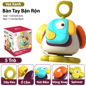 Đồ Chơi Bận Rộn Montessori - Tập Cầm Nắm Giải Đố Phát Triển Kỹ Năng Vận Động / Trí Tuệ Cho Bé
