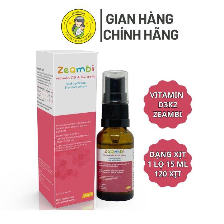 Tác dụng phụ và lưu ý khi sử dụng Vitamin D3 Zeambi dạng xịt