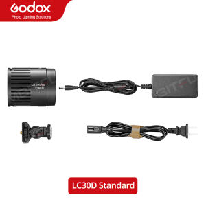 Godox LC30D LC30Bi 3200K-6500K CRI/TLCI Litemons Flexible Handheld Lamp Tabletop LED Light Photography Live streaming