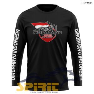 KAOS 17 AGUSTUS 1945 DIRGAHAYU REPOBLIK INDONESI  TERBARU KAOS PARIA WANITA custom kaos seragam panitia suka sablon DTF