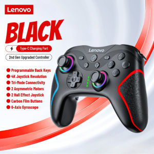 Lenovo S01 Wireless Controller Gamepads for Switch PC Phone Android Wired Bluetooth Receiver Connection