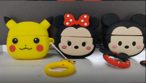 Lenovo LP40 Original Wireless Bluetooth Earphone Protective Cover Case For Mens Womens Cartoon Cute Silica Gel Couple Shatter