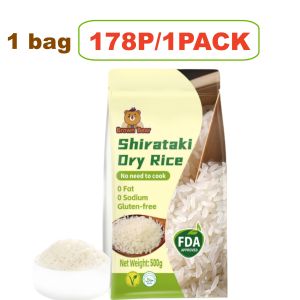 Keto-Friendly Shirataki Rice - Low Carb Sugar-Free Gluten-Free 500g/2.5kg Multipack
