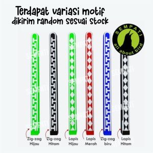 SEMPATI Karet Pelapis Gantungan Kondom Sangkar Kandang Burung Anti Slip Licin Motif Klasik KONSIK