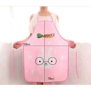 Celemek Karakter Anti Minyak Apron Masak Celemek Plastik Waterproof