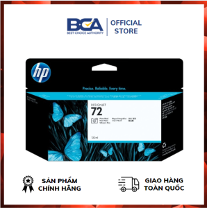 Mực In Phun HP 72 Photo Black Ink Cartridge (3WX07A) 130ml - Hàng chính hãng
