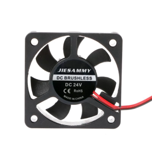 DC 24V 2pin 5010 50x50x12mm 5cm 50mm làm mát nhỏ gọn Quạt làm mát 7 lưỡi PC Chassis Cooler