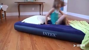 INTEX 64757 Dura-Beam ® Standard down cushion quick inflation and deflation 2-in-1 air valve(91cm*191cm*25cm)