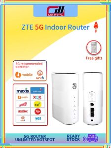 ZTE MC801A- 3 logo  5G 3.4Gbps Sim Router Support all Sim