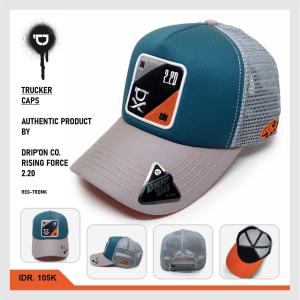 DRIPON TOPI PRIA DISTRO TRUCKER HAT CAPS TOPI JARING VULKO