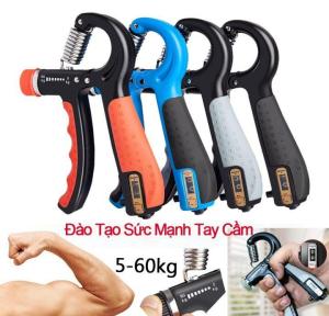 Kìm bóp tay tập cơ tay G01 có núm điều chỉnh lực 10-60kg dụng cụ tập gym tại nhà chất liệu lò xo inox cao cấp bền bỉ