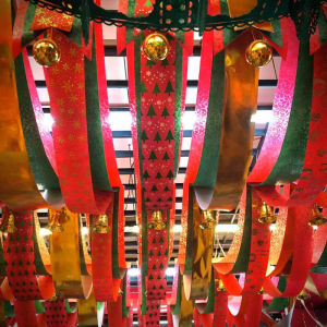 Max-feel คลื่นดึงธง ธงคริสมาส 3m/5m คุณภาพสูง ธงแบนเนอร์ ตกแต่งแบนเนอร์ สําหรับแขวนตกแต่งปาร์ตี้คริสต์มาส