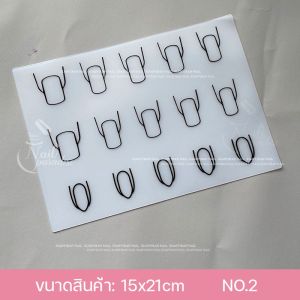 แผ่นซิลิโคน สำหรับ ฝึกเพ้นท์เล็บ ขนาดใหญ่เกือบเท่าA3 ฝึกวาดลายเส้น ฝึกทำเล็บ พร้อมส่ง