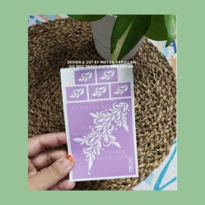 Ready Stock Sticker Inai Henna Mehndi Nikah Pengantin Tunang Raya New Design Jimat Boleh Pakai Beberapa Kali by Nieyda