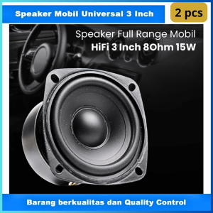 COD iLouder Speaker Full Range Mobil HiFi 3 Inch 8Ohm 15W  AL1D / speaker mobil super full bas 6 inch 12 inch subwoofer 8 inch 10 inch murah avansa apv advance ayla agla / speaker mobil bluetooth box belakang bmw boston bass tube serbaguna terbaik jernih