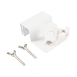 Multifunction Solar Panel Gutter Mount Aluminum Solar Panel Mount 360 Degree Rotation Mount for Camping & Motorhomes