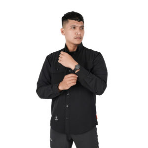 Zarventure Hanzo Kemeja Lengan Panjang Pria Outdoor Quickdry Kemeja Lapangan