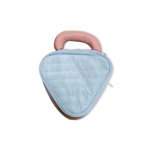 Gratis Ongkir  - Mini Pouch Triangle / Pouch Kosmetik Portable Lucu