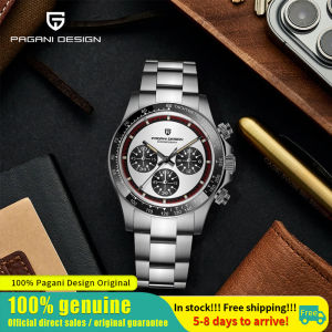 100% official Pagani Design watch 40MM quartz watch men Japan VK63 Ceramic bezel watches men 100M submariner men watch 手表 PD-1676