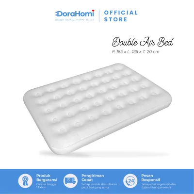 Dorahomi Kasur Angin Portable Tebal Anti Bocor untuk Camping & Rumah