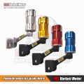 Pangkon Shock Belakang Matic Variasi Tabung CNC 4 Varian Warna Universal. 
