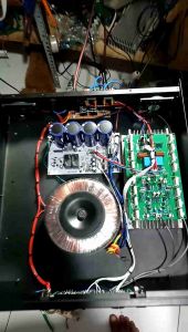 mạch công suất 16 sò 2 kênh stereo 800w