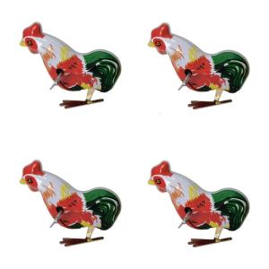 Collectible Rooster Pecking Wind up Toy Prank for Boys and Girls Mechanical Toy Chicken Toy Birthday/Christmas