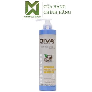 Dầu gội xả phục hồi giữ màu nhuộm Diva Repair Hair Protect Color 750ML