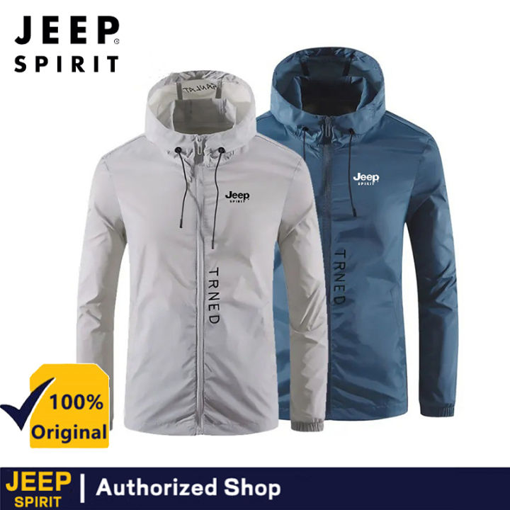 JEEP SPIRIT men's summer sun protection breathable sun protection suit ...