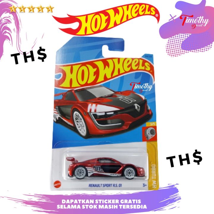 Hot Wheels THS Super Renault Sport RS 01 Merah Treasure Hunts