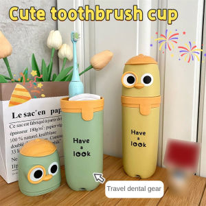 Buy 1 Take 1 20 * 7cm Large Capacity Cartoon Toothbrush Holder Portable Toothbrush Storage Box Fashionable And Cute Travel Home Toiletries