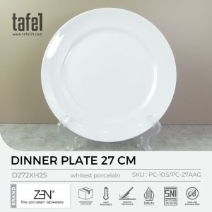 ZEN Piring Dinner Plate Rim HORECA 27 cm