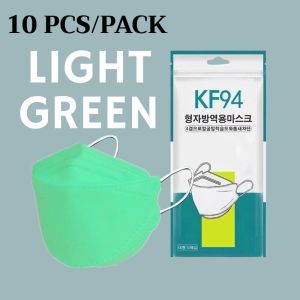 KF94 4 Layer Disposable Protective Face Mask KF94 3D Fish Mouth Face Mask Disposable Earloop 4ply Korea Design