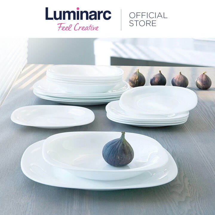 Square white store dinnerware sets sale