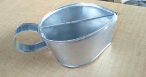 Cetakan Kue Cucur Pelangi Aluminium 2 Warna Adonan Cucur