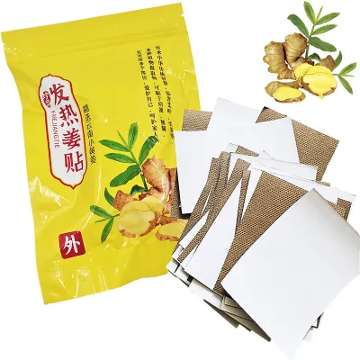 Cao Dán Gừng Thảo Dược Giảm Đau Mỏi Xương Khớp Tê Bì Tay Chân (1 Túi 50 Miếng) - HÀNG CÓ SẴN