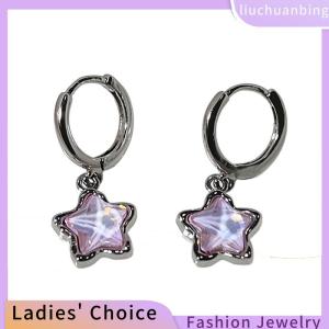 [COD] liuchuanbing Jewellery Gothic Dễ Thương Giấc Mơ Cổ Tích Ánh Trăng Đá Sao Mặt Dây Chuyền Bông Tai Cho Egirl Y2K Emo 2000S Harajuku Goth Đồ Trang Sức Cổ Điển Phụ Kiện