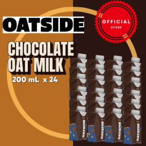 OATside  Oat Milk Chocolate Bundle 1L x6 / 200ml x24 Pack – Plant-Based Non-Dairy Rich & Creamy Chocolate Drink
