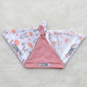 3pc/1pc Topi Bayi Newborn Seri Pink POKA ZTP10