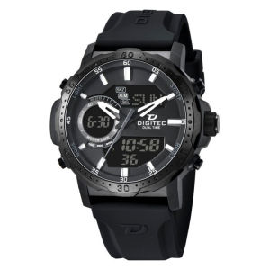 JAM TANGAN DIGITEC STEEL ORIGINAL - JAM DIGITEC STEEL DG-2187 JAM DIGITEC DG 2187 JAM DIGITEC 2187 JAM DIGITEC DG2187 - Men - Resin - Black - Diameter 5 CM - Jamdunia / Jam dunia JD18 JAM TANGAN PRIA JAM PRIA JAM TANGAN ANTI AIR # S003